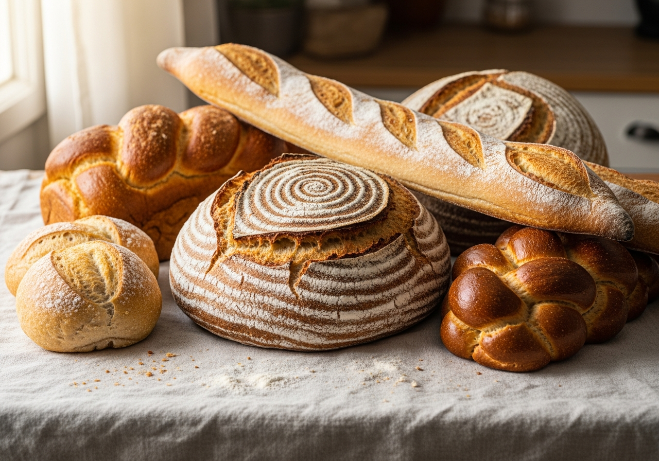 Хлеб без дрожжей