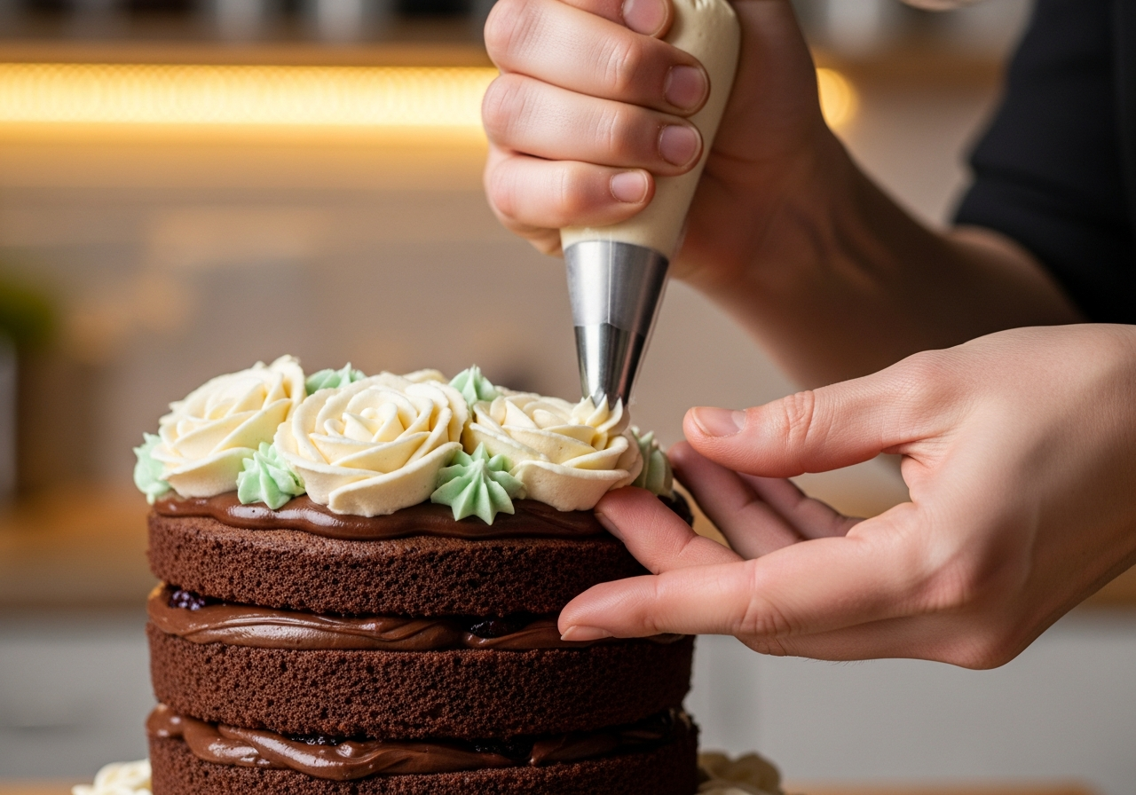 Украшение тортов