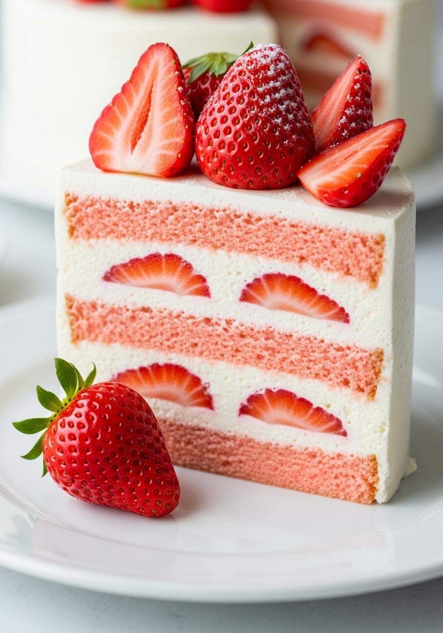 Клубничный торт